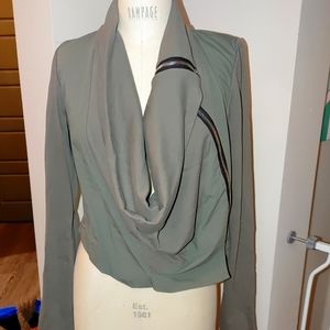 Original cowl neck jacket